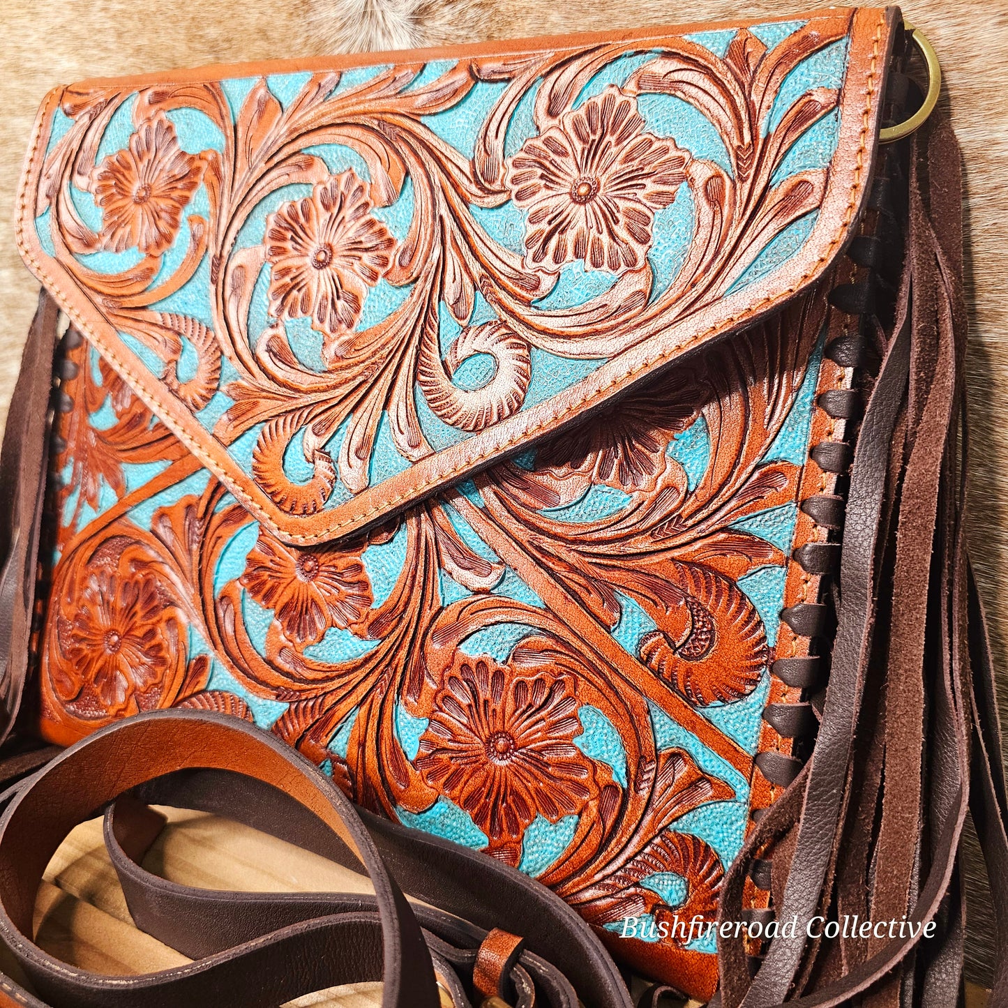 Harriett Tooled Cross Body